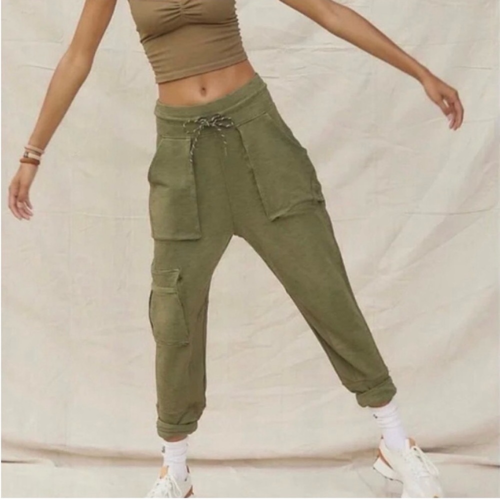 FP Movement by Free People better half Olive Cargo Joggers